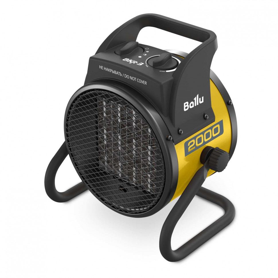 Пушка тепловая Ballu BKR-3 (25м2 / 40дБ / 2кВт / металлокерамика)