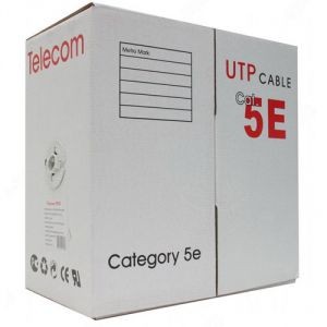 Кабель UTP 4 пары кат.5e <бухта 305м> Telecom PRO <UTP4-TC305C5EPRO-CCA-IS>