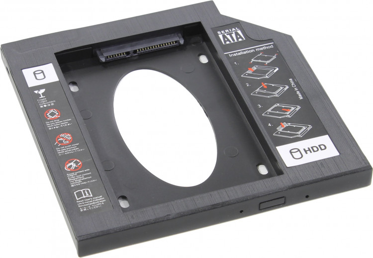 Переходник ORIENT UHD-2SC9PL для 2.5" SATA HDD 9.5mm (Mini SATA to SATA)