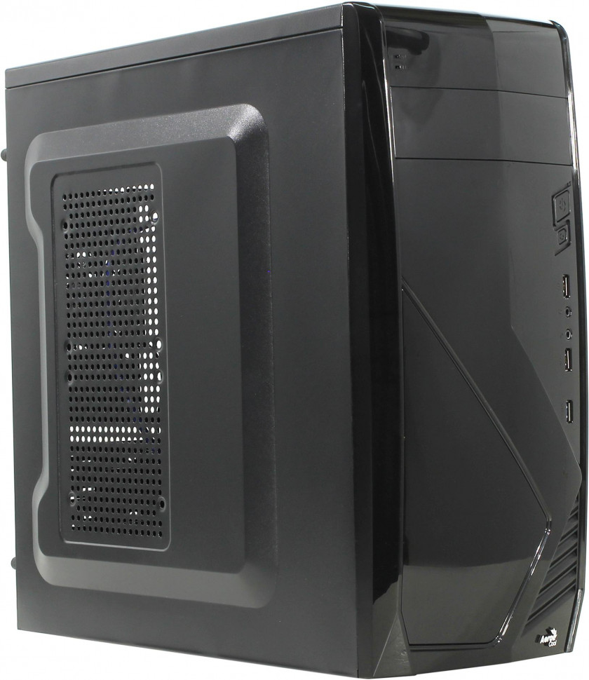  Корпус (без блока питания) Micro-ATX Aerocool CS-1102 (150мм / 375мм)