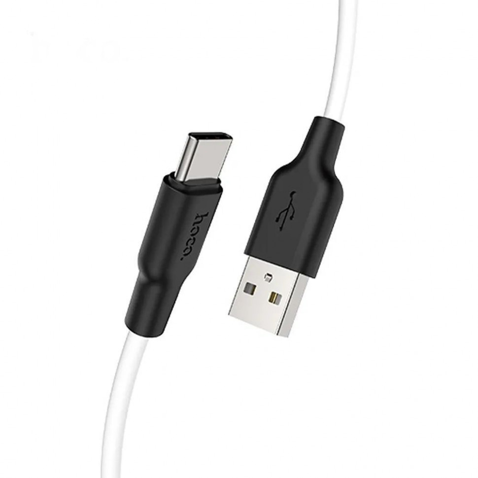 Кабель TYPE-C -&gt; USB 0.25м HOCO X21 Plus