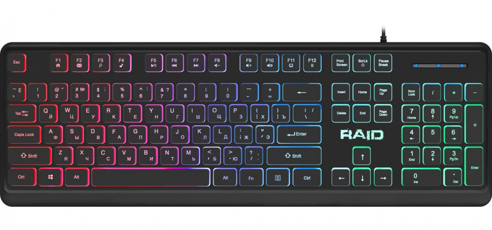Клавиатура USB Defender Raid GK-778DL