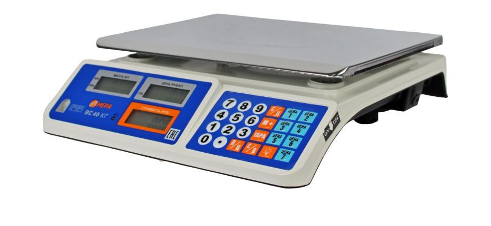 Весы торговые электронные настольные Мера ВС 40