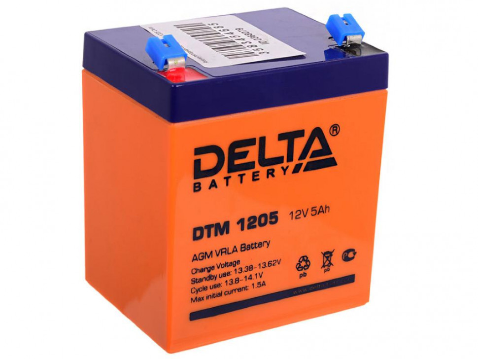 Аккумулятор DELTA  DTM 1205 (12V / 5A)
