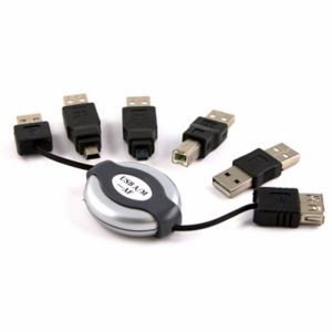 Кабель USB универсальный CBR <CT04> AM- > mini-B 5P, AM- > mini-B 4P, AM- > BM, AM- > AM, AM- > AF)