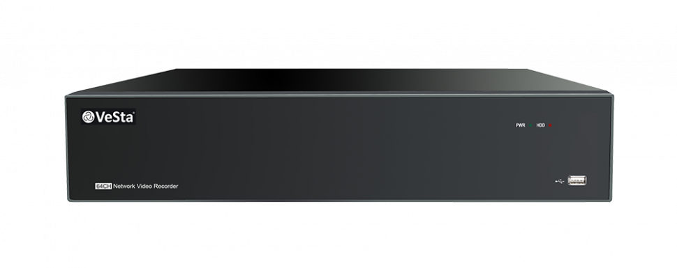 Сетевой видеорегистратор Vesta VNVR-P64B08 64-канальный до 12МП 8HDD до 18ТБ