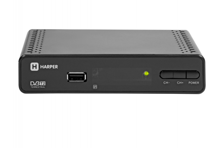 Цифровая приставка DVB-T2 HARPER HDT2-1513 (RCA  /  HDMI  /  USB) Wi-Fi адаптер в комплекте