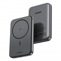 Внешний аккумулятор 10 000 mAh UGREEN PB561 (20W / беспроводная зарядка 7.5W)