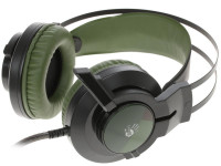 Полноразмерные наушники с микрофоном  A4Tech Bloody J450 (зеленый)