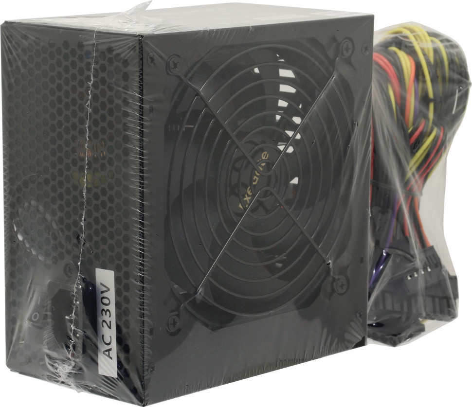 Блок питания 750W ExeGate 750PPE (ATX, APFC, КПД 80% (80 PLUS), 12cm fan, 20+4pin, 2x2x(4+4)pin, 4xP