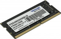 Память SO-DIMM DDR4 8Gb 25600 / CL19 Patriot PSD48G320081S