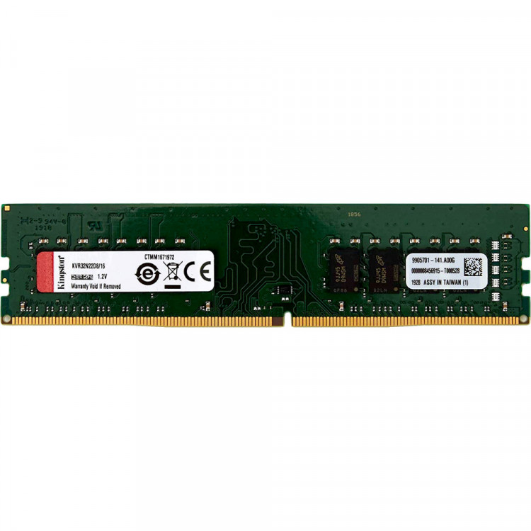 Память DDR4 16Gb 25600  /  CL16 Kingston KVR32N22D8  /  16