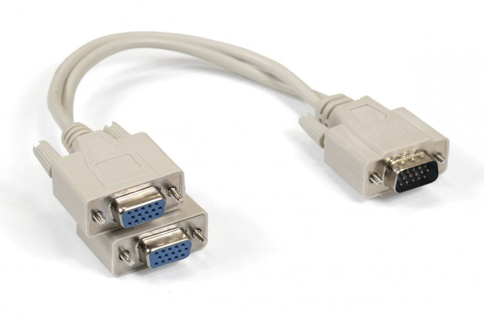 Разветвитель VGA-M -&gt; 2VGA-F Exegate EX284939RUS