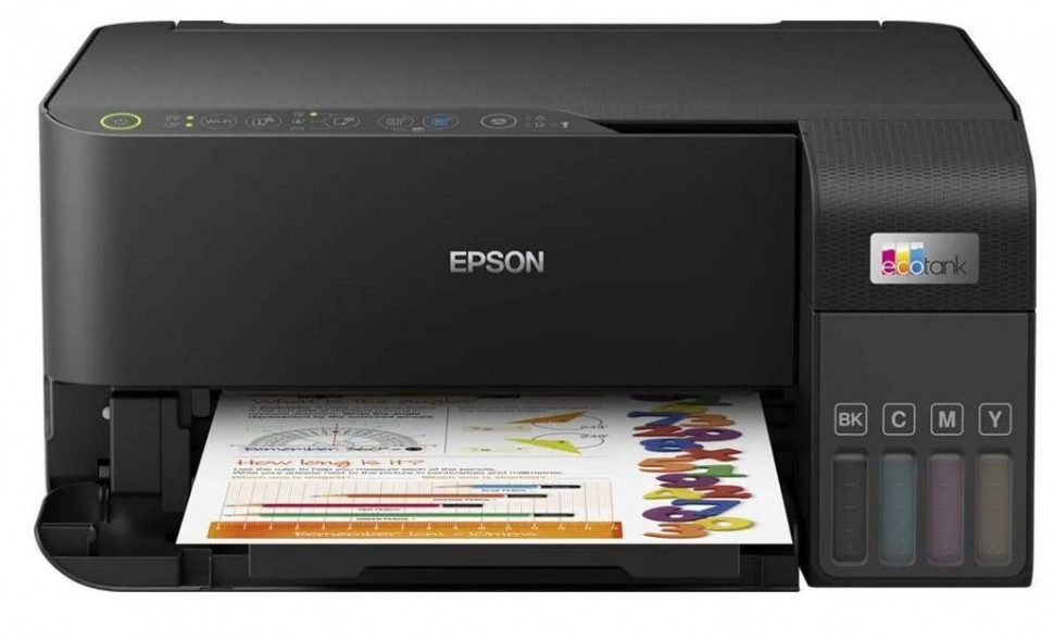 МФУ Epson L3558 (A4 / струйный / Wi-Fi) (черный)