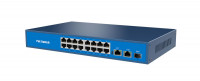 Коммутатор ST-PLC16-POE,16 портов