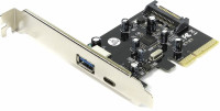 Контроллер PCI-E GSMIN KP8 (USB 3.1 / Type-C / 19pin)