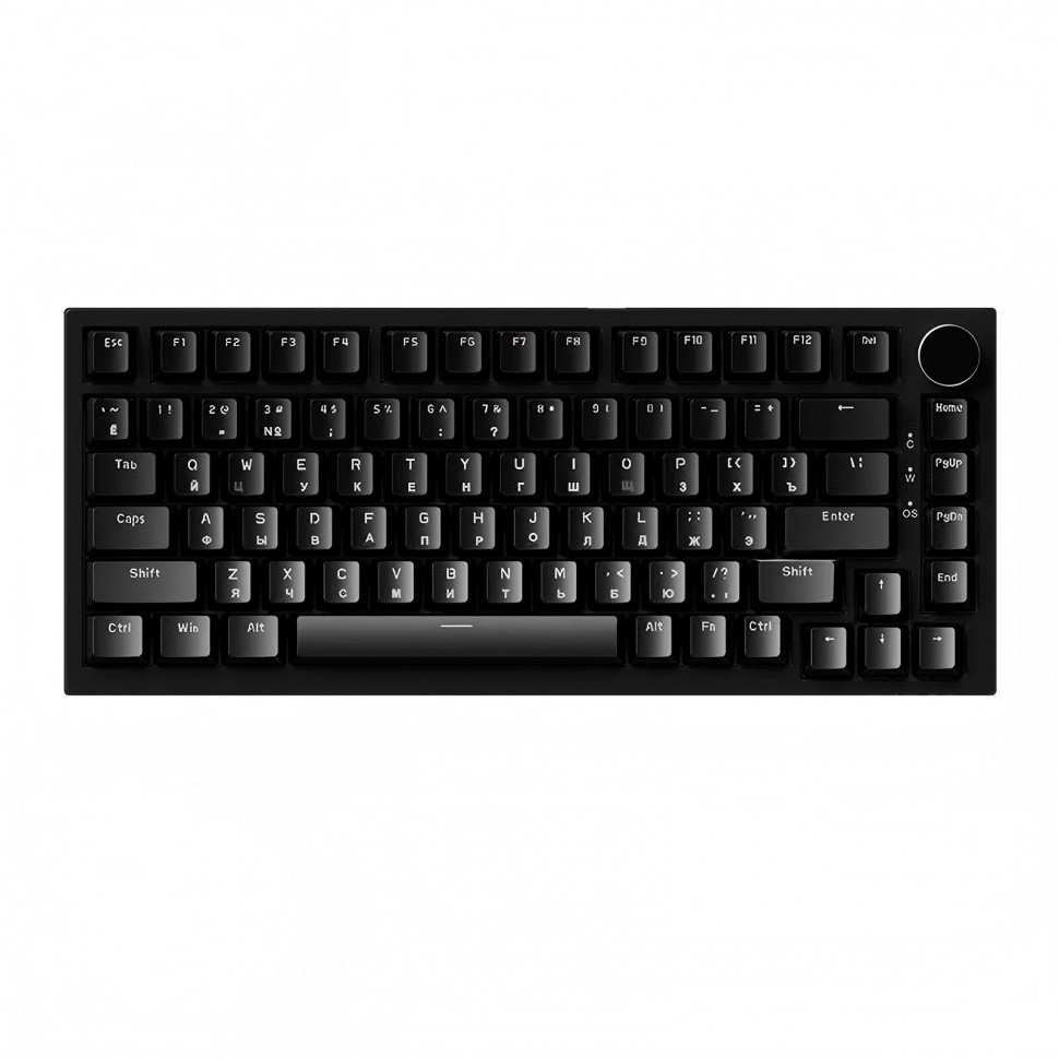 Клавиатура USB AJAZZ AK820 (механика / белая подсветка / черный)