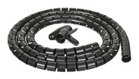Кабельный органайзер Buro BHP CG252B Spiral Hose 25x2000mm черный <BHP CG252B>