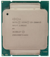 Процессор Intel Xeon E5-2666 V3 2011-3 10(20)core / 2.9(3.5)GHz / 135W (OEM)