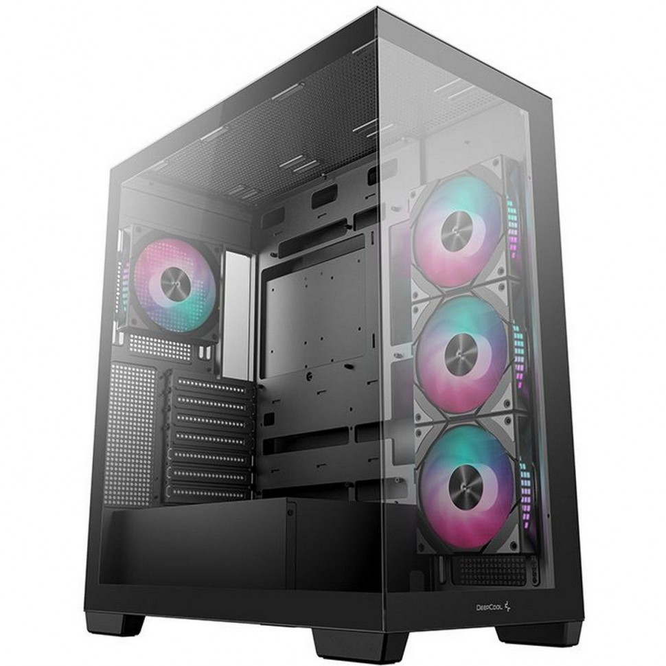 Корпус (без блока питания) ATX Deepcool CG580 4F (160мм / 410мм / TYPE-C / 4x120-ARGB)