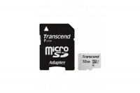 Флешка microSDHC 32Gb Transcend TS32GUSD300S-A (+ адаптер)