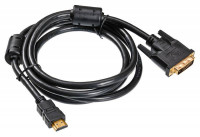 Кабель HDMI-M -> DVI-D 1.8м Buro
