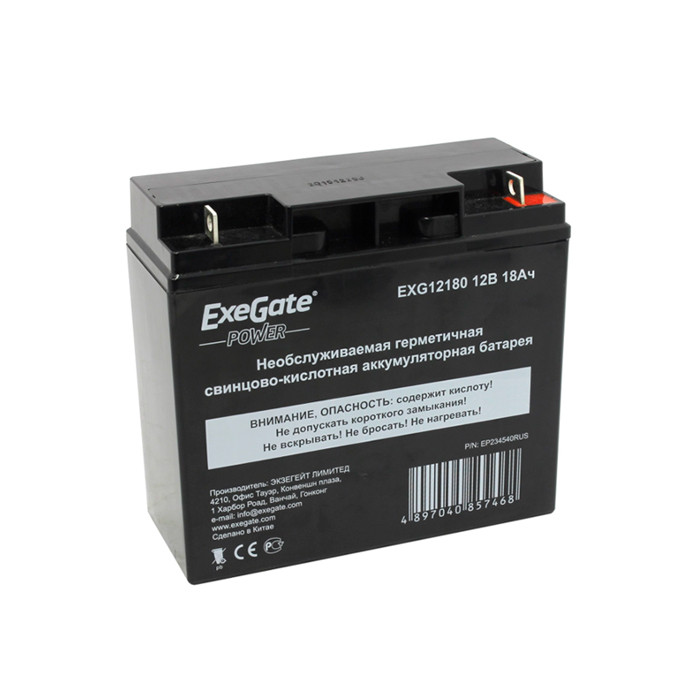Аккумулятор ИБП Exegate EP234535RUS (6V / 4.5A)