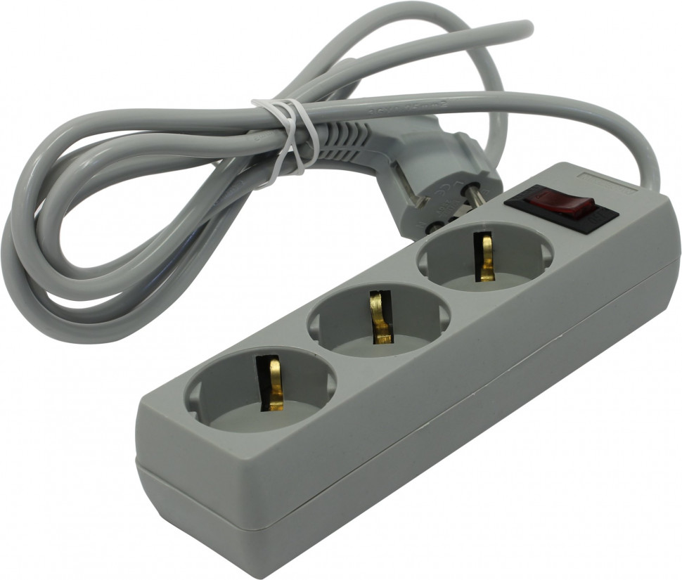 Сетевой фильтр 1.8м Exegate SP-3-1.8 3розетки 221176