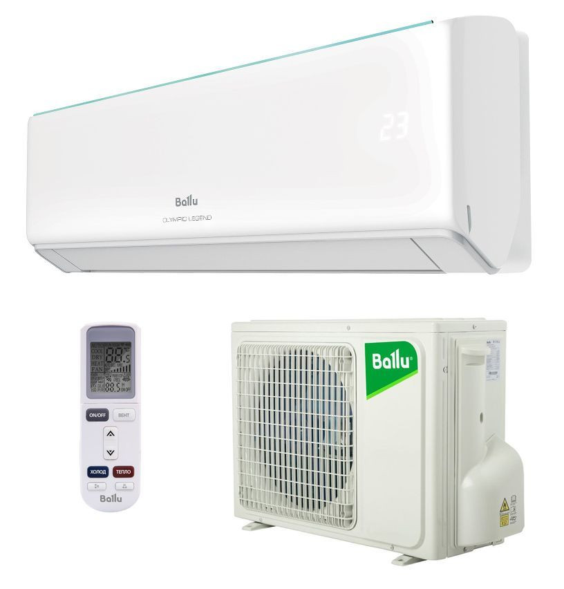 Сплит-система 18 Ballu Olympio Legend BSW-18HN1 (54м2 / 29-54 дБ / Wi-Fi(опц) / класс А / 3 года)