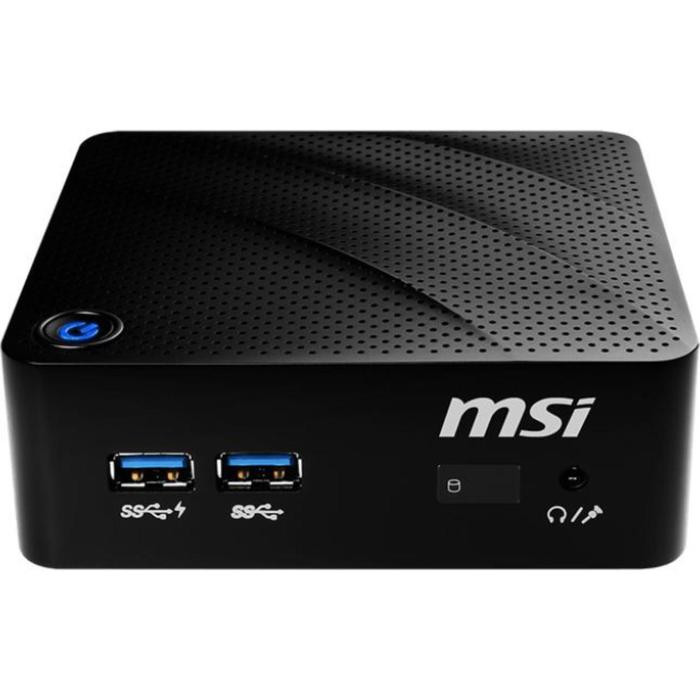 Неттоп MSI Cubi N 8GL-050BRU, Intel Celeron N4000, Intel UHD Graphics 600, noOS, черный [936-b17111-