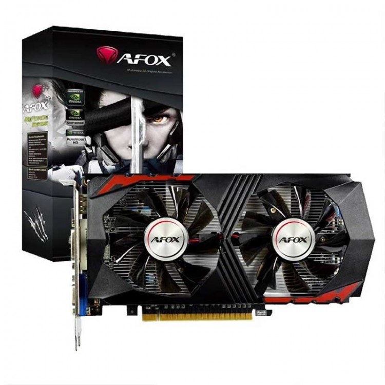 Видеокарта NVIDIA GeForce GTX 750 Ti 2Gb AFOX AF750TI-2048D5H5-V7