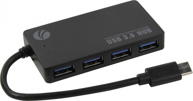 Концентратор VCOM DH302C Type-C (4 порта / USB3.0)