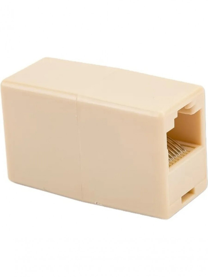 Модуль проходной RJ-45 - RJ-45 (100Mbit) (бежевый)