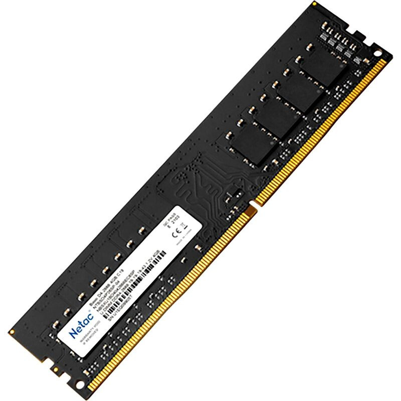 Память DDR4 4Gb 2666 / CL19 Netac NTBSD4P26SP-04