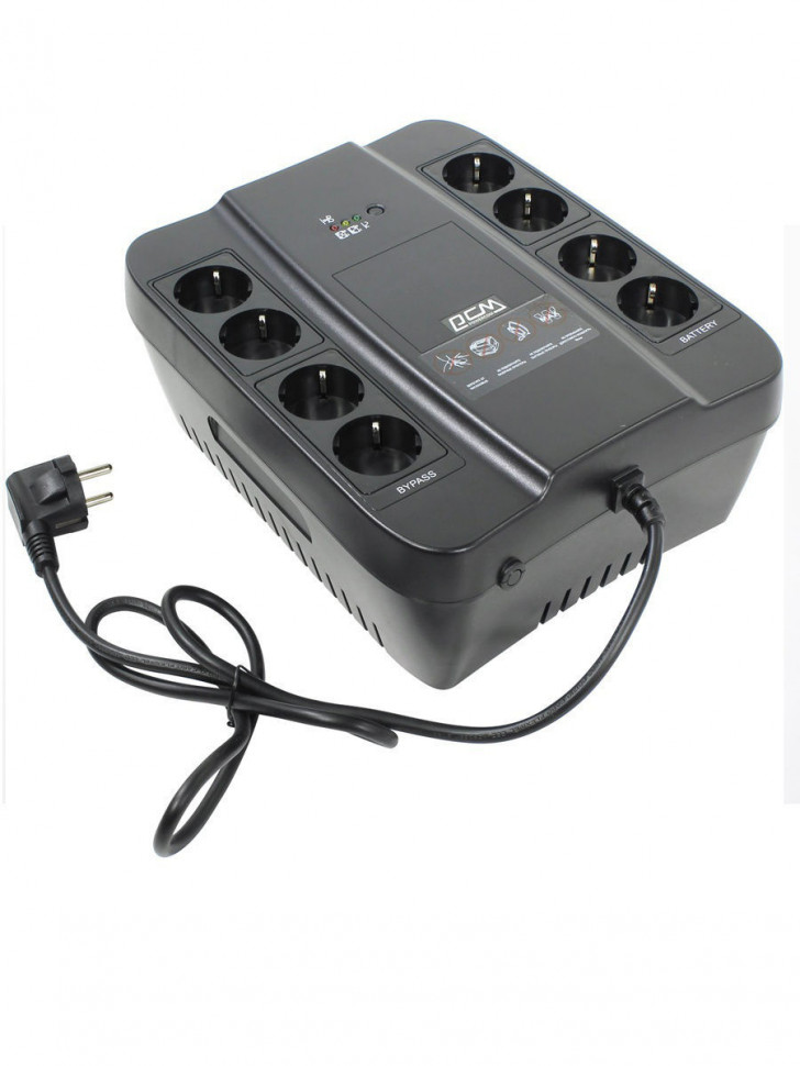 ИБП 850VA Powercom Spider SPD-850N 510Вт 850ВА черный