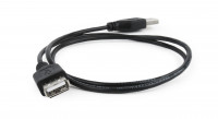 Кабель USB A -> A 1.8м Gembird CC-USB2-AMAF-6B (Удлинительный)