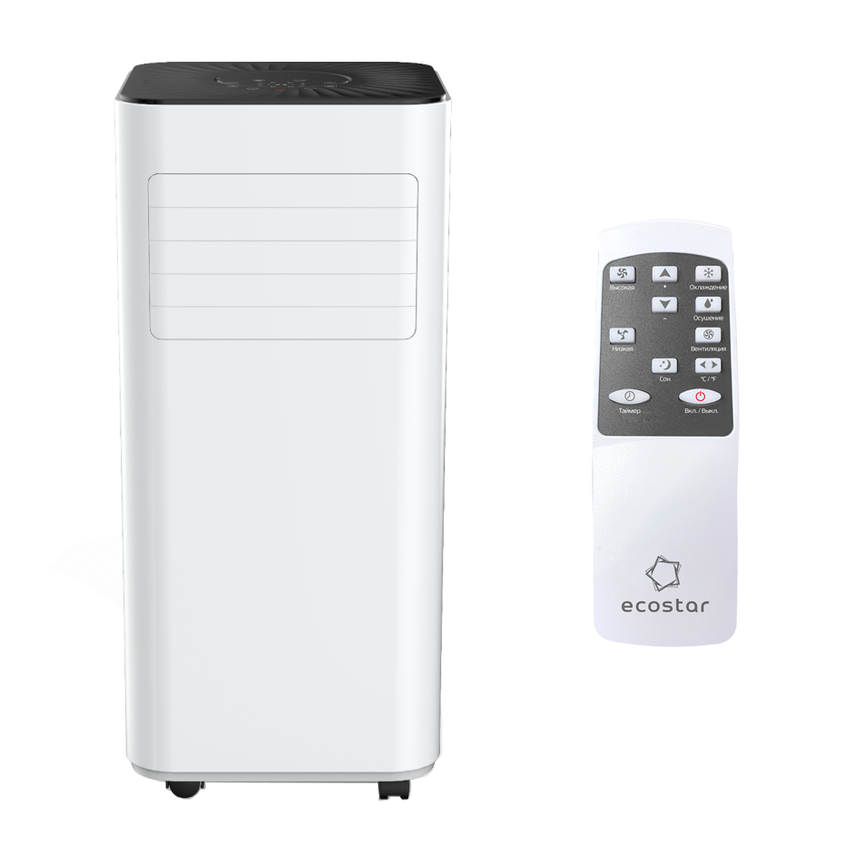 Мобильный кондиционер ECOSTAR KV-DS09CH-E