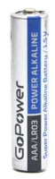 Элемент питания AAA уп.2шт. GoPower (1.5V / Alkaline)