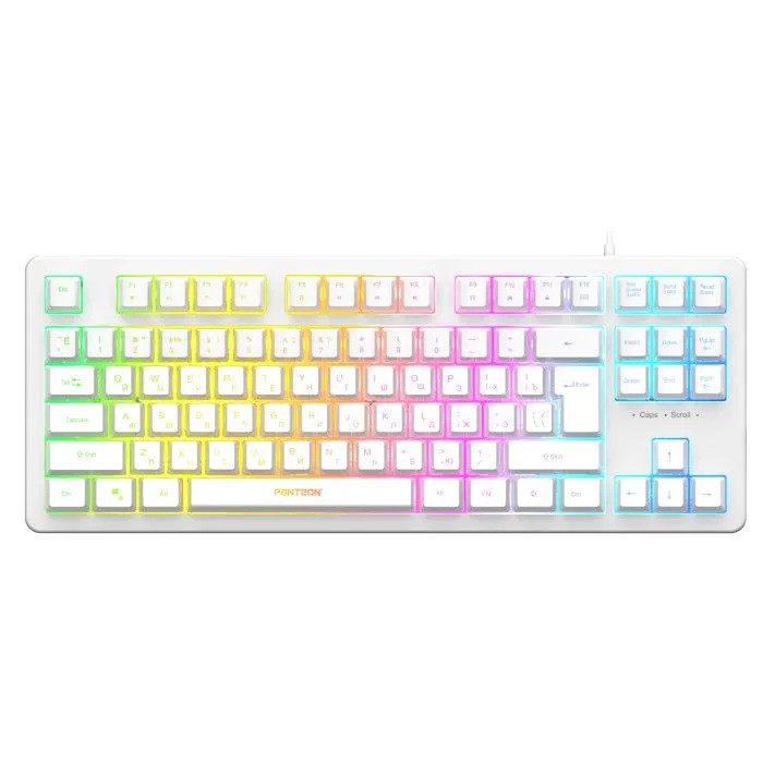 Клавиатура USB PANTEON M170 (белая)