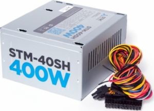 Блок питания 400W STM <STM-40SH> ATX (24+2x4пин) (OEM)