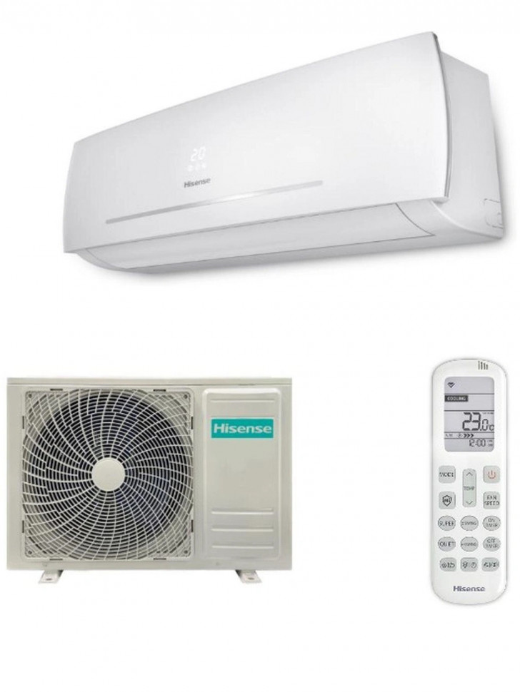 Сплит-система 09 Hisense NEO Classic AS-09HR4RYDDC00G (25кв.м / шум 23-52 дБ / класс A / 3года)