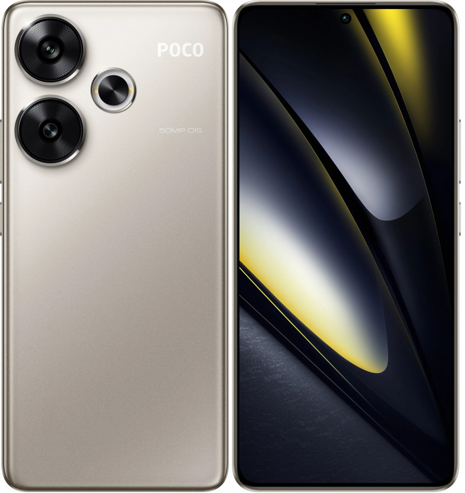 Смартфон Poco F6 12 / 512Gb (Titanium)