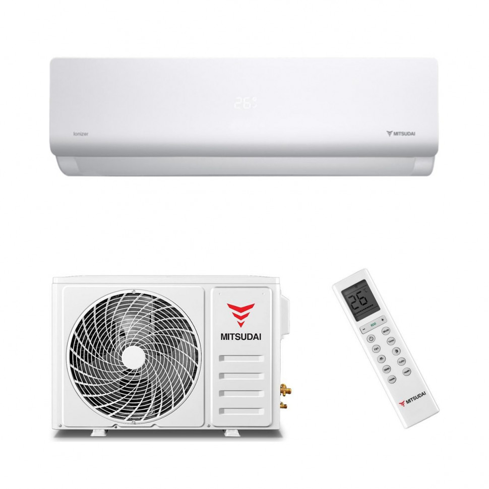 Сплит-система 09 MITSUDAI Sento MD-SN09AI (25 кв.м / шум 25-48 дБ / класс А / 2года)