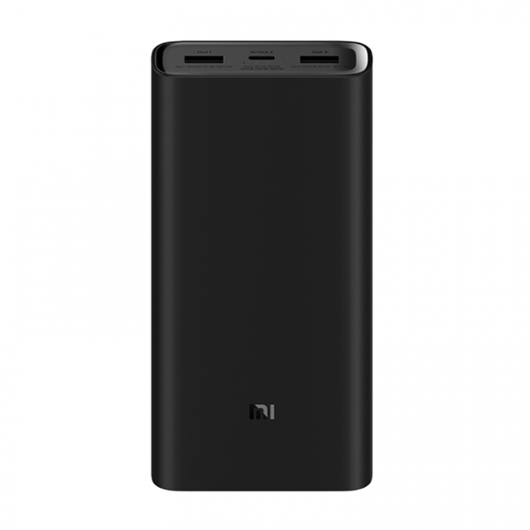 Внешний аккумулятор Xiaomi Mi Power Bank Pro 3 Black PLM07ZM (20000mAh) (VXN4254GL)