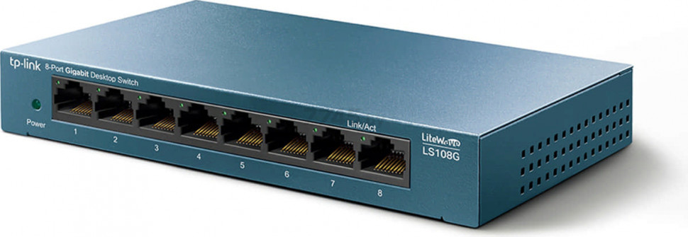 Коммутатор TP-LINK TL-LS108G (8UTP / 1Gbit)