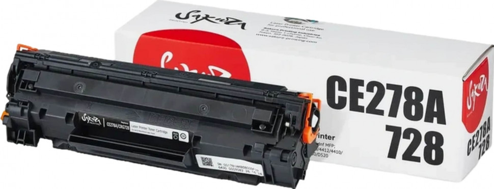 Тонер-картридж Sakura 278A / 728 (2100стр)