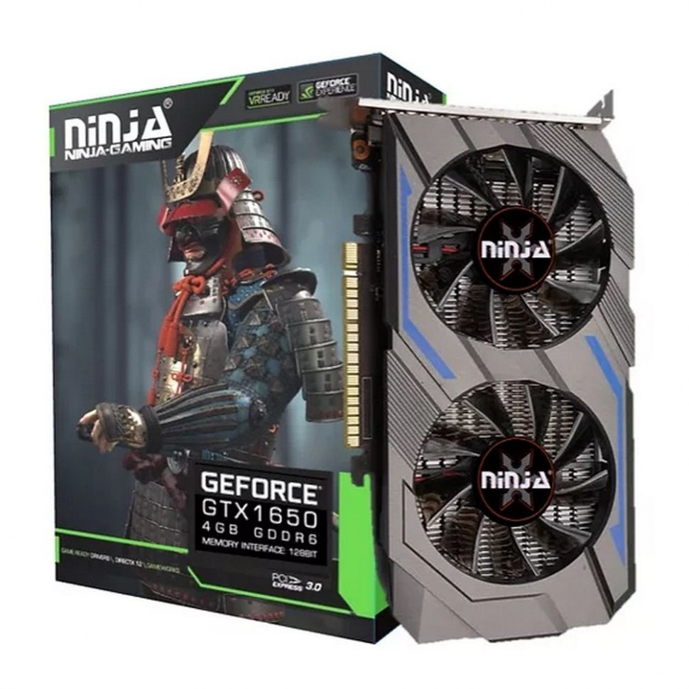 Видеокарта NVIDIA GTX 1650 4Gb Ninja NK165DF46F