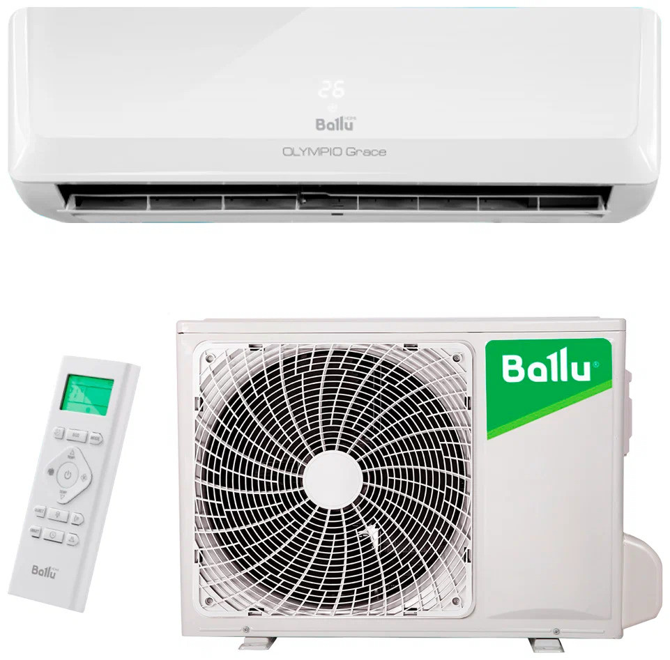 Сплит-система 18 Ballu BSG / 18HN1 (54кв.м / шум 34-54 дБ / класс A / 3года)