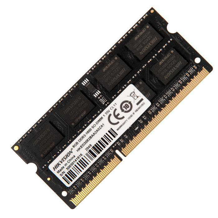 Память SO-DIMM DDR3 8Gb 1600 / CL11 HIKVision HKED3082BAA2A0ZA1 / 8G