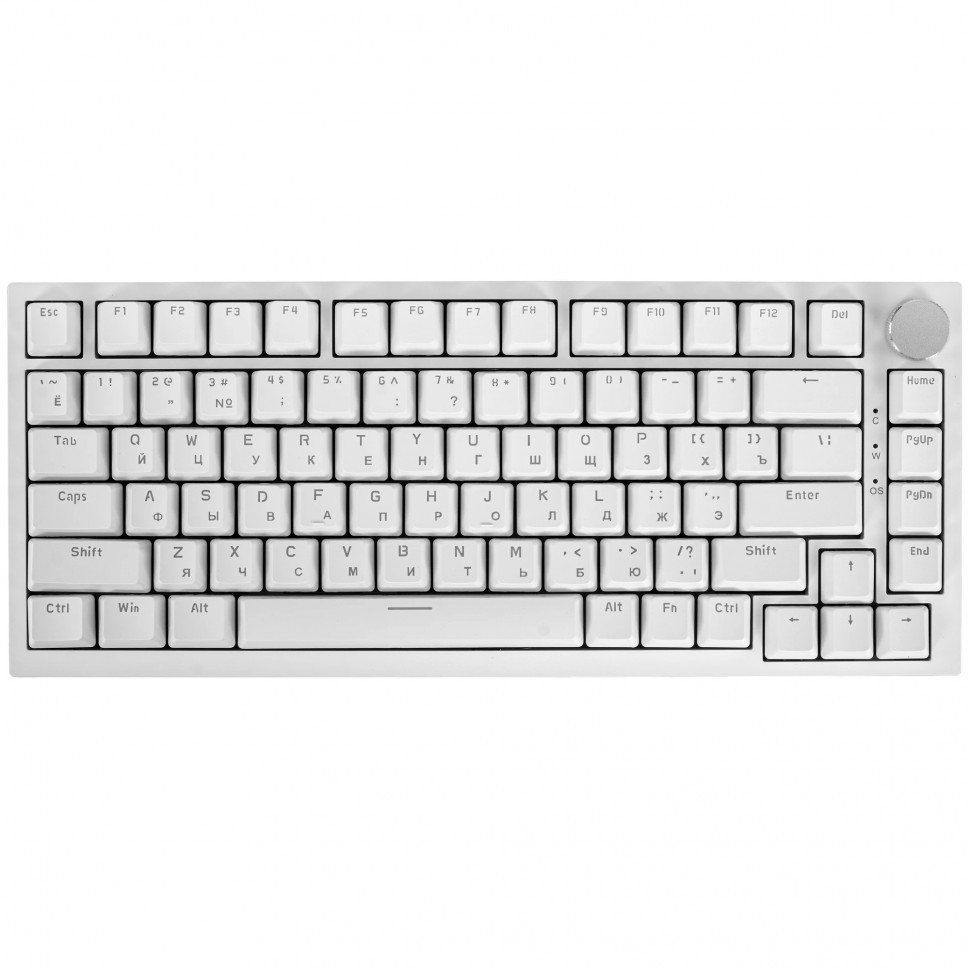 Клавиатура USB AJAZZ AK820 (механика / синяя подсветка / белый)